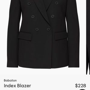 Aritzia Babaton Index Blazer size 2